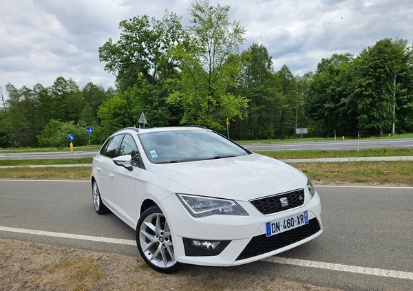 Seat Leon cena 43900 przebieg: 198000, rok produkcji 2014 z Ostrołęka małe 742